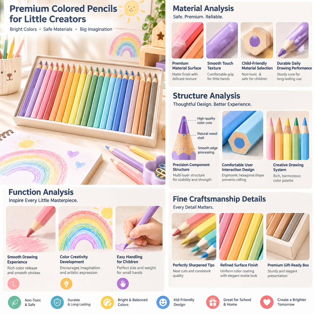 norvelmere™ Pastel Colored Pencil Set