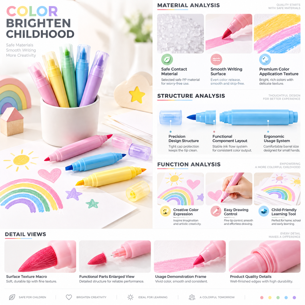 norvelmere™ Pastel Color Marker Set