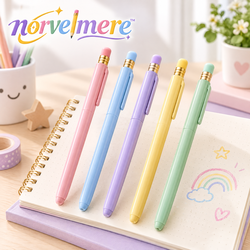 norvelmere™ Pastel Mechanical Pencil Set