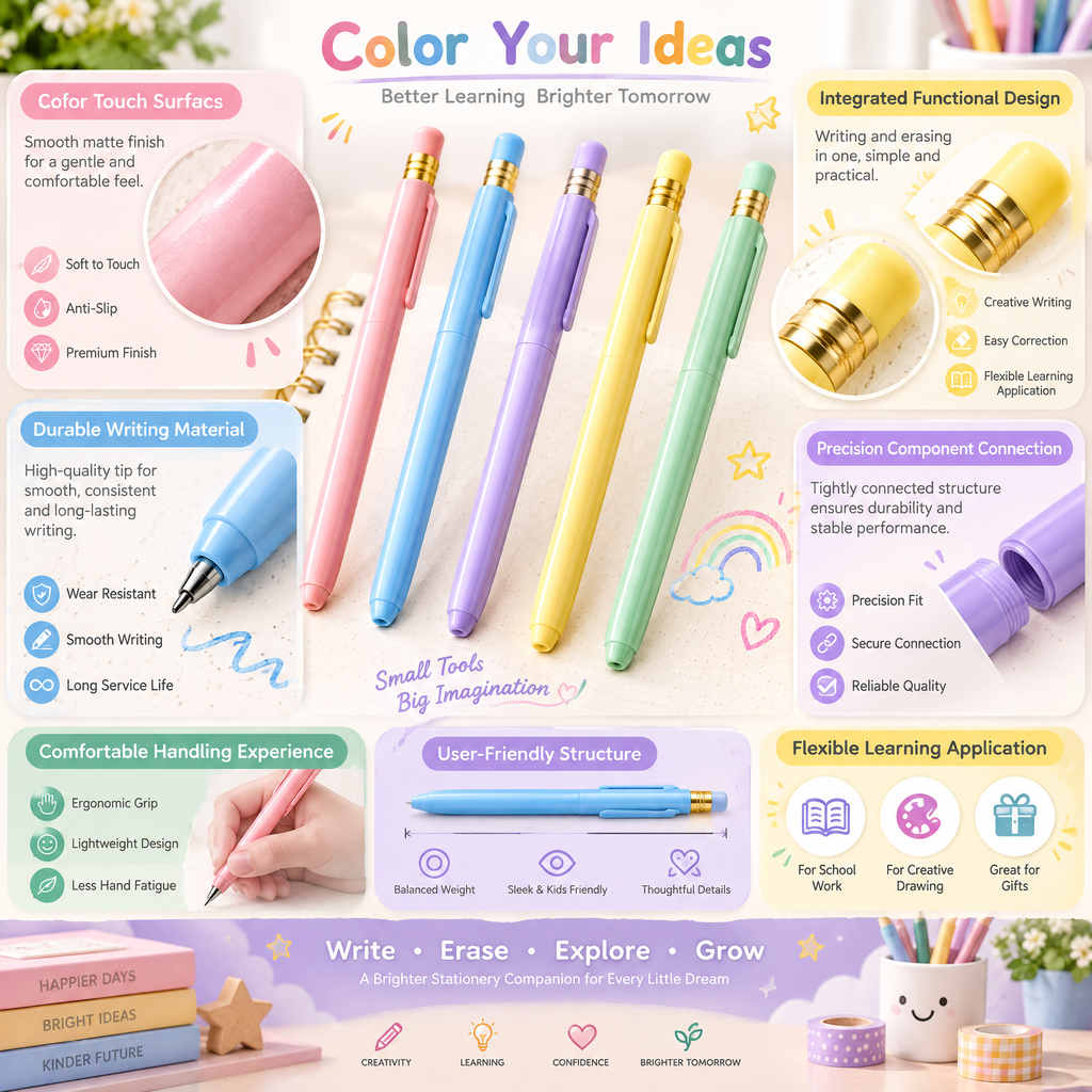 norvelmere™ Pastel Mechanical Pencil Set