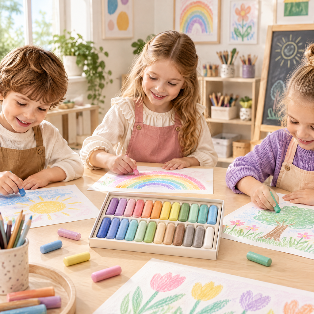 norvelmere™ Pastel Chalk Sticks Set