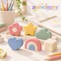 norvelmere™ Pastel Shape Eraser Set