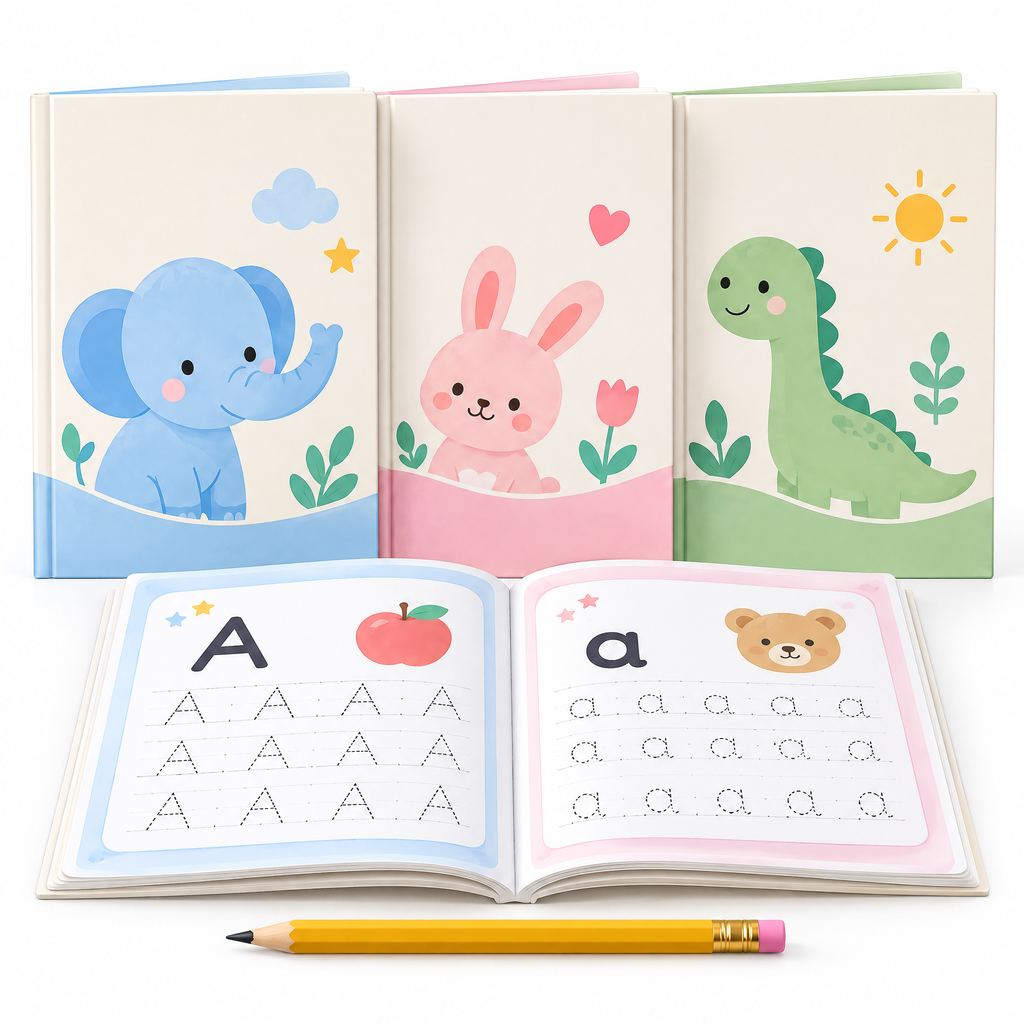 norvelmere™ Kids Handwriting Practice Workbook Set