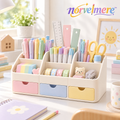 norvelmere™ Multi-Compartment Desk Organizer with Drawers