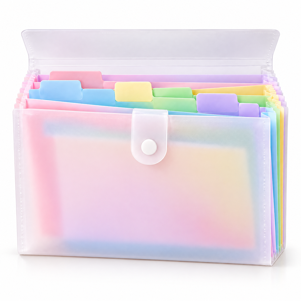 norvelmere™ Pastel Accordion File Organizer