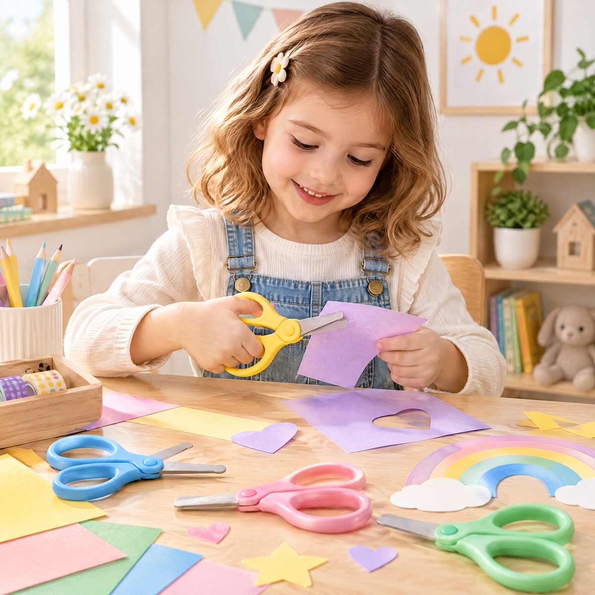 norvelmere™ Kids Rounded Tip Safety Scissors Set